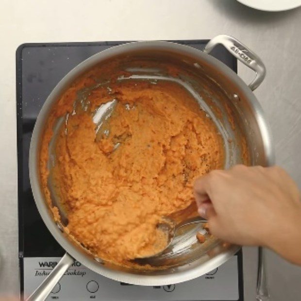 Step 3 Mashing Sweet Potatoes