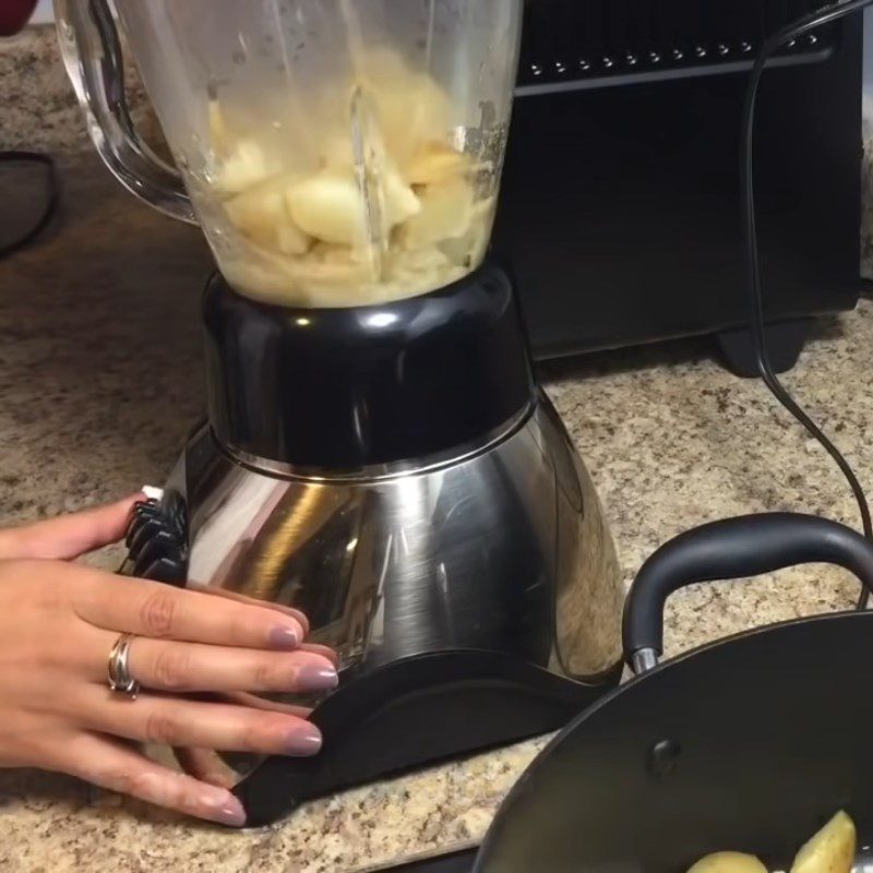 Step 3 Mashing Potatoes Potato Soup