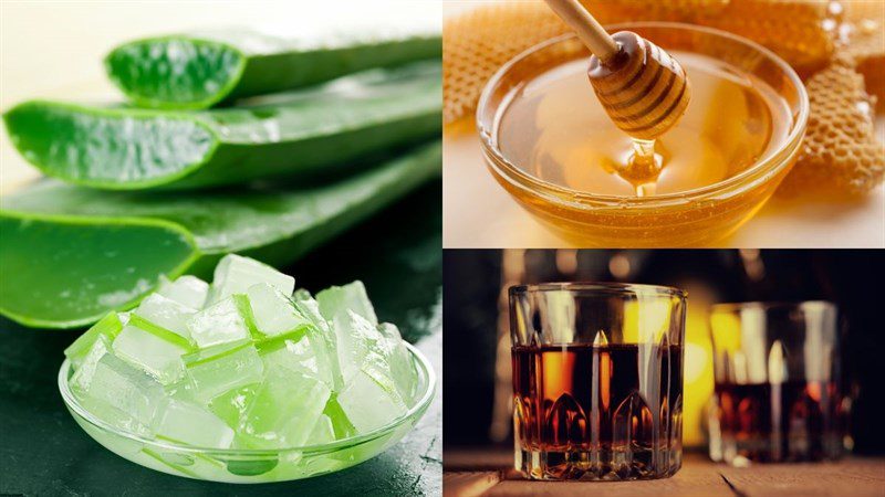 Ingredients for Aloe Vera with Honey dish