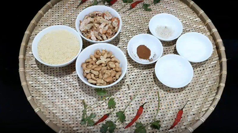 Ingredients for Hong Kong pink salt dish