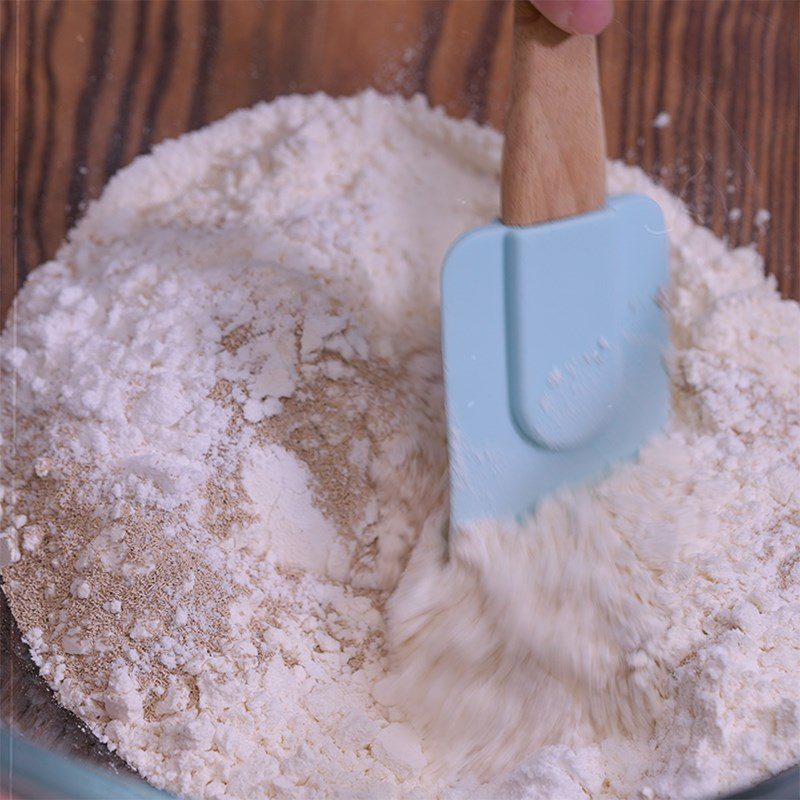 Step 1 Knead the dough for Mummy Sausages