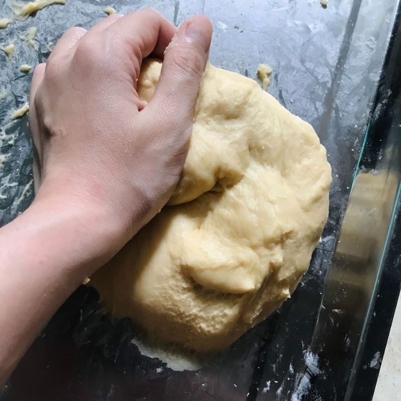 Step 2 Kneading the dough Grilled Milk Butter Bread