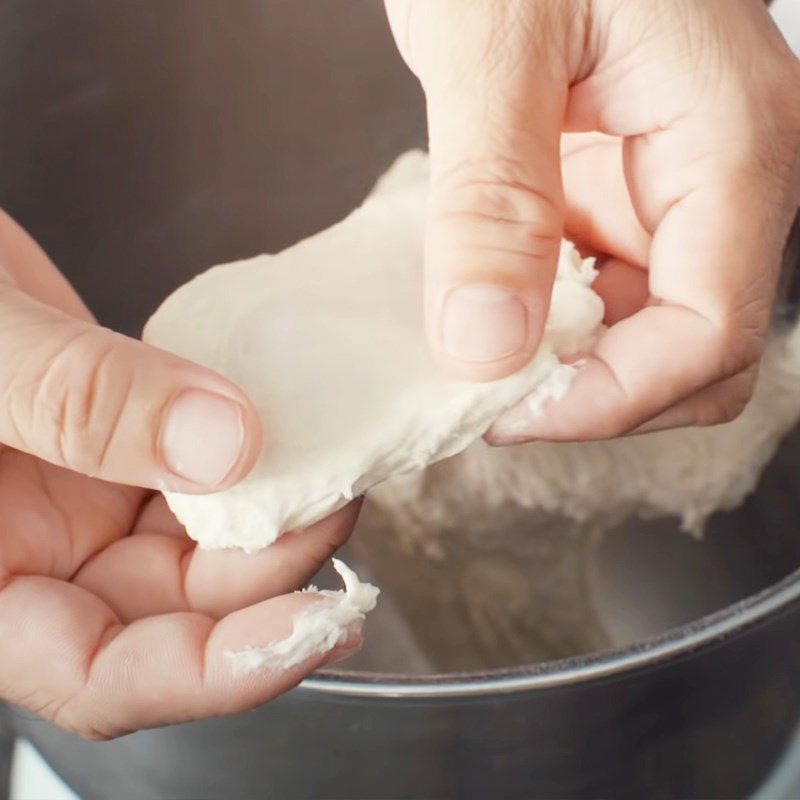 Step 2 Kneading the dough Turkish pork bread