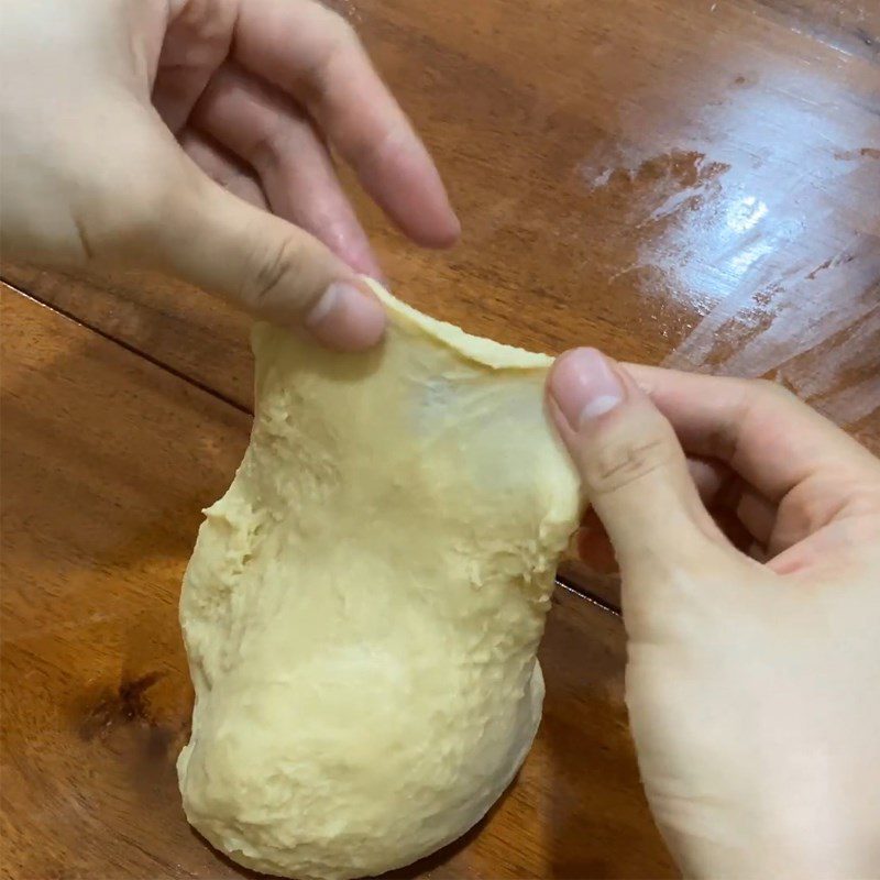 Step 2 Kneading the dough Sweet potato milk bread