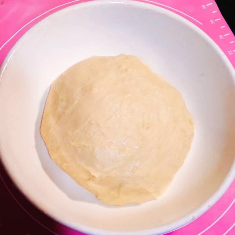 Step 3 Knead the dough and let it rise Crab cheese bread