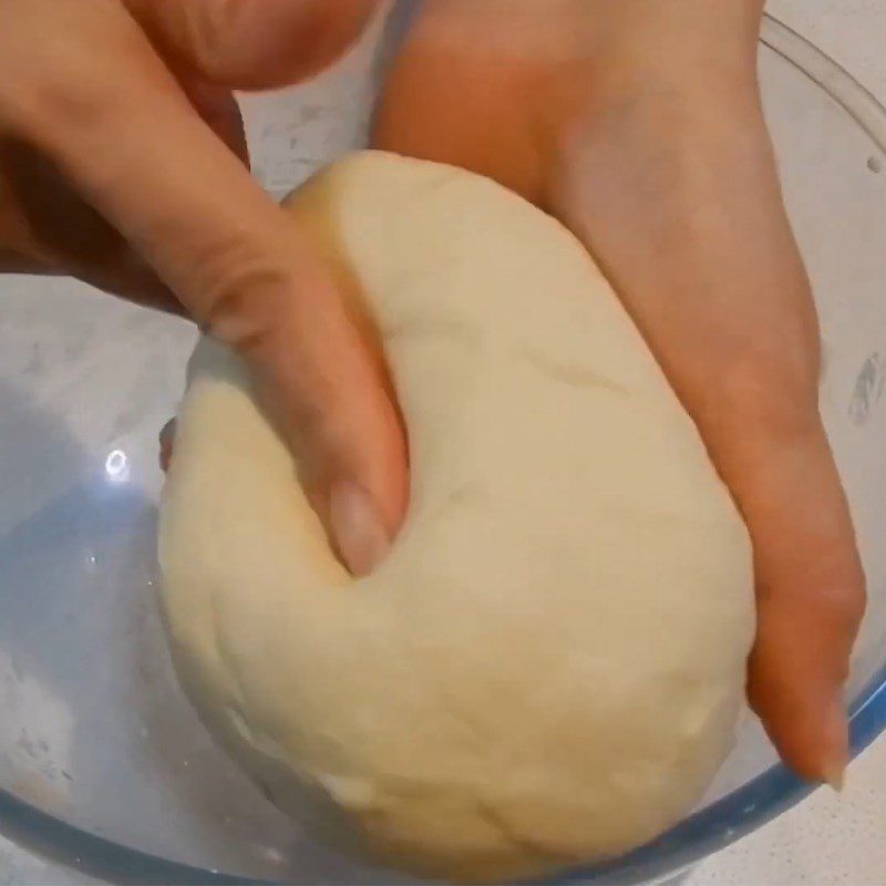 Step 2 Knead and proof the pizza dough using a microwave