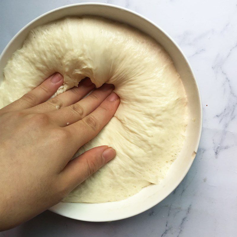 Step 2 Stuffing and fermenting the papparoti dough