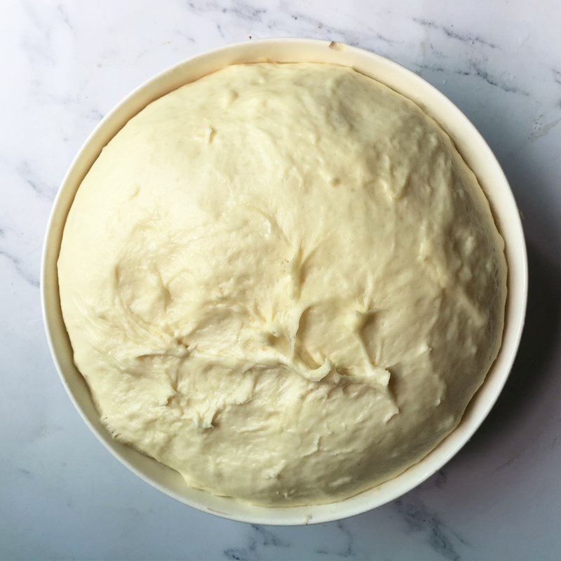 Step 2 Stuffing and fermenting the papparoti dough