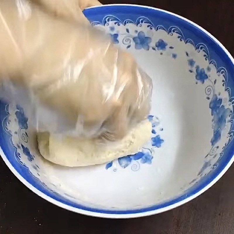 Step 2 Knead the dough for Mini Steamed Buns