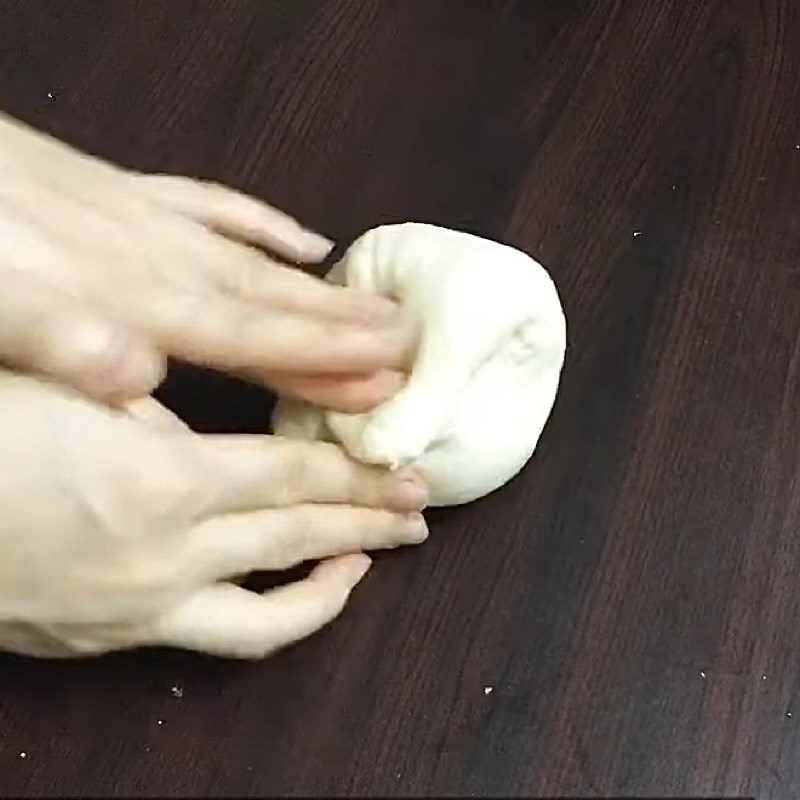 Step 2 Kneading the mini Bao dough