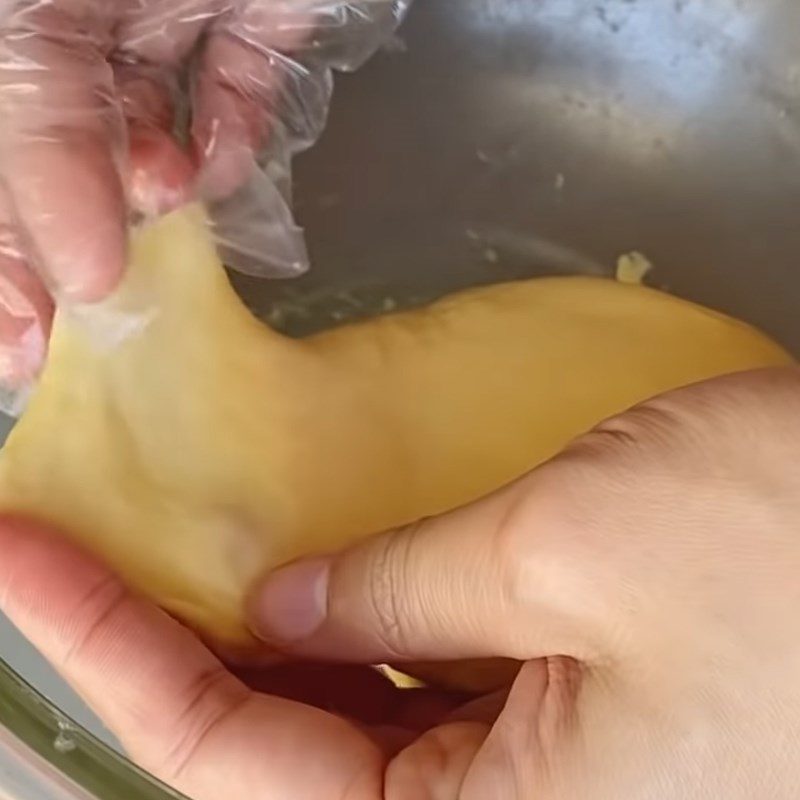 Step 2 Second Dough Kneading and Proofing Mini Flower Bread