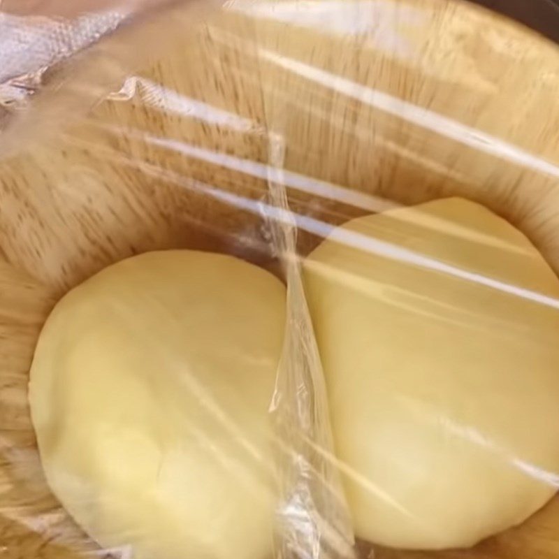 Step 2 Second Dough Kneading and Proofing Mini Flower Bread