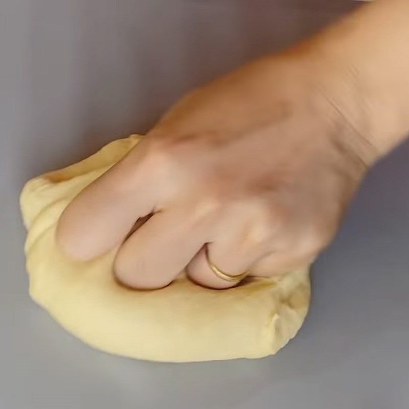 Step 2 Second Dough Kneading and Proofing Mini Flower Bread