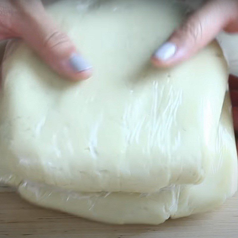 Step 2 Kneading the dough and proofing Ghost Cookies