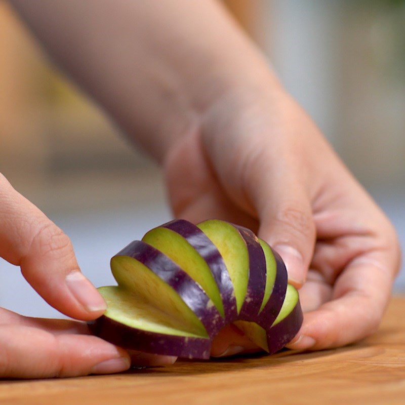 Step 3 Stuffing the Lantern Eggplant