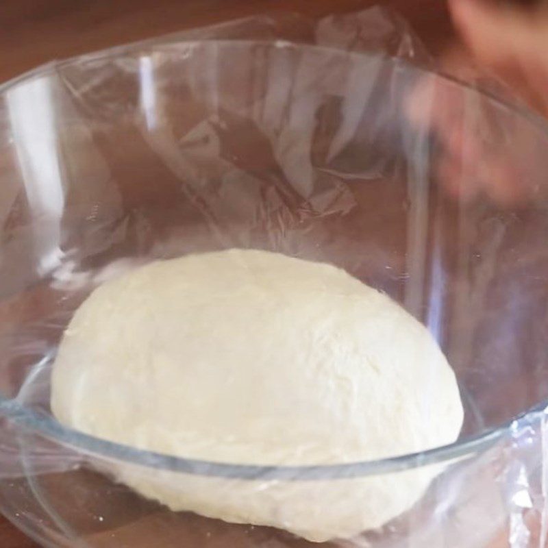 Step 1 Knead and proof the dough for Cinnamon Raisin Roll