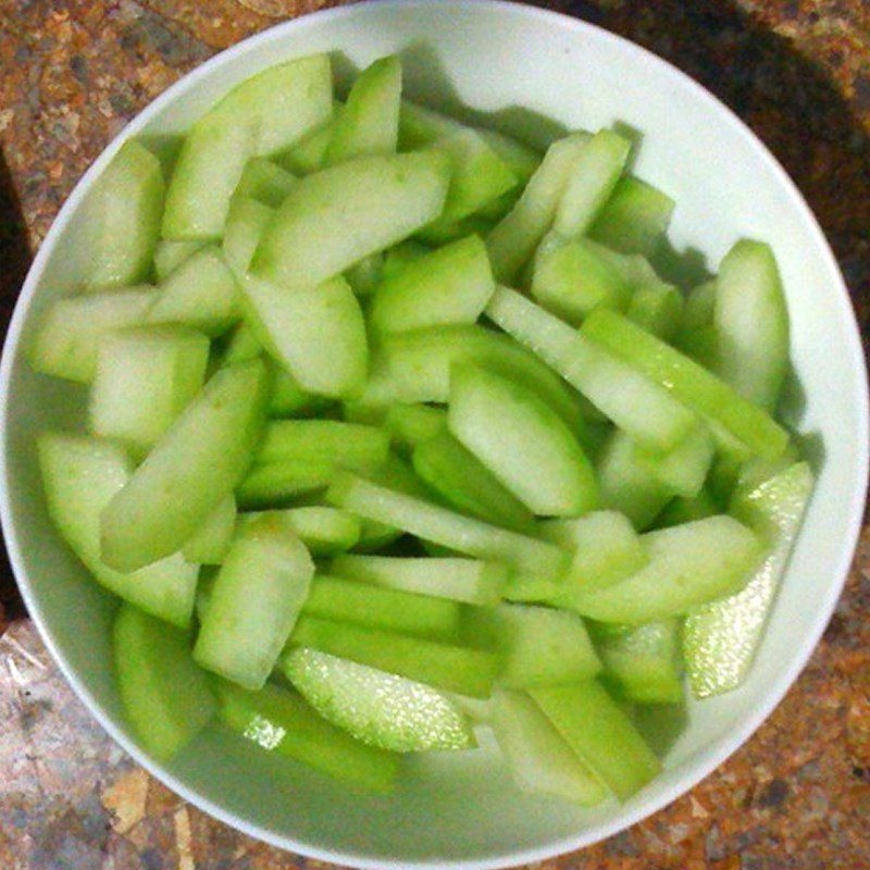 Step 2 Prepare other ingredients Abalone soup with pork ribs and winter melon