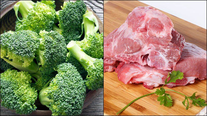 Ingredients for 5 ways to cook broccoli soup