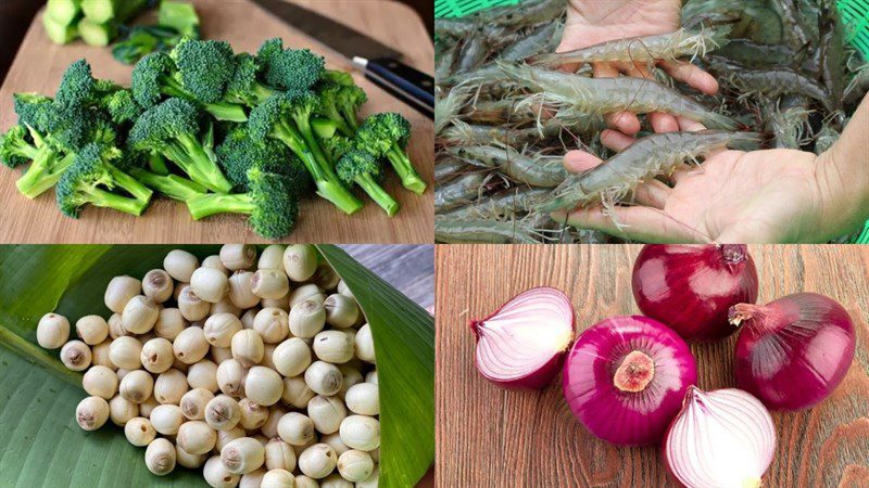 Ingredients for the dish 5 ways to cook cauliflower soup