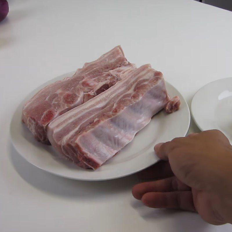 Step 1 Prepare shrimp and pork for Shrimp and Pork Salad