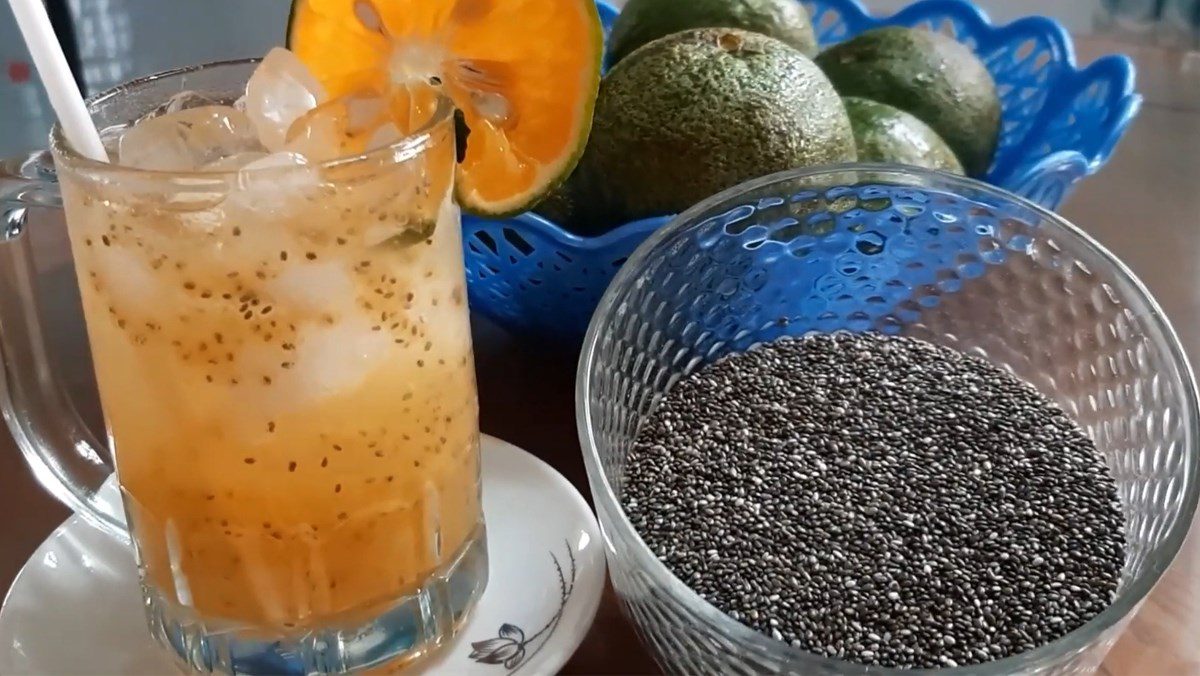 Chia Seed Orange Juice