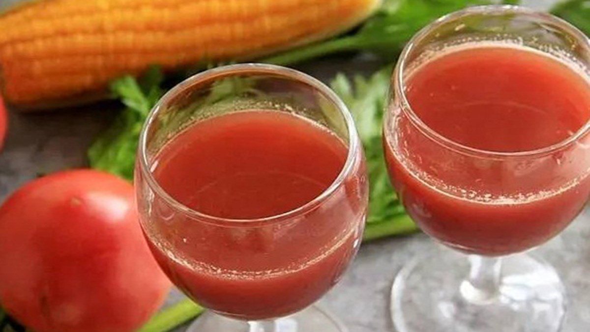 Tomato Celery Lime Juice