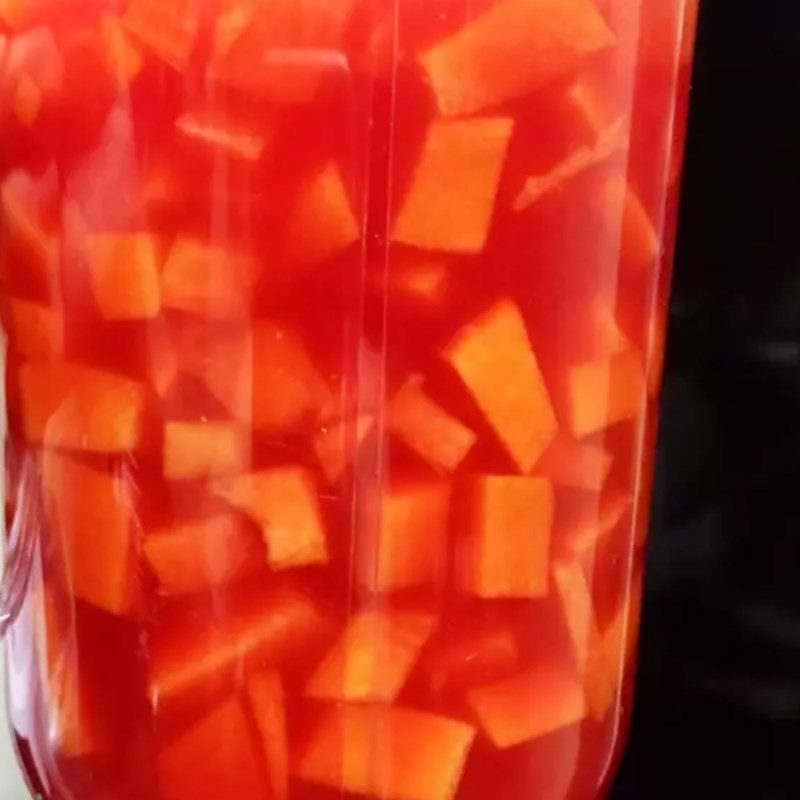 Step 2 Blend Carrots Watermelon Carrot Juice