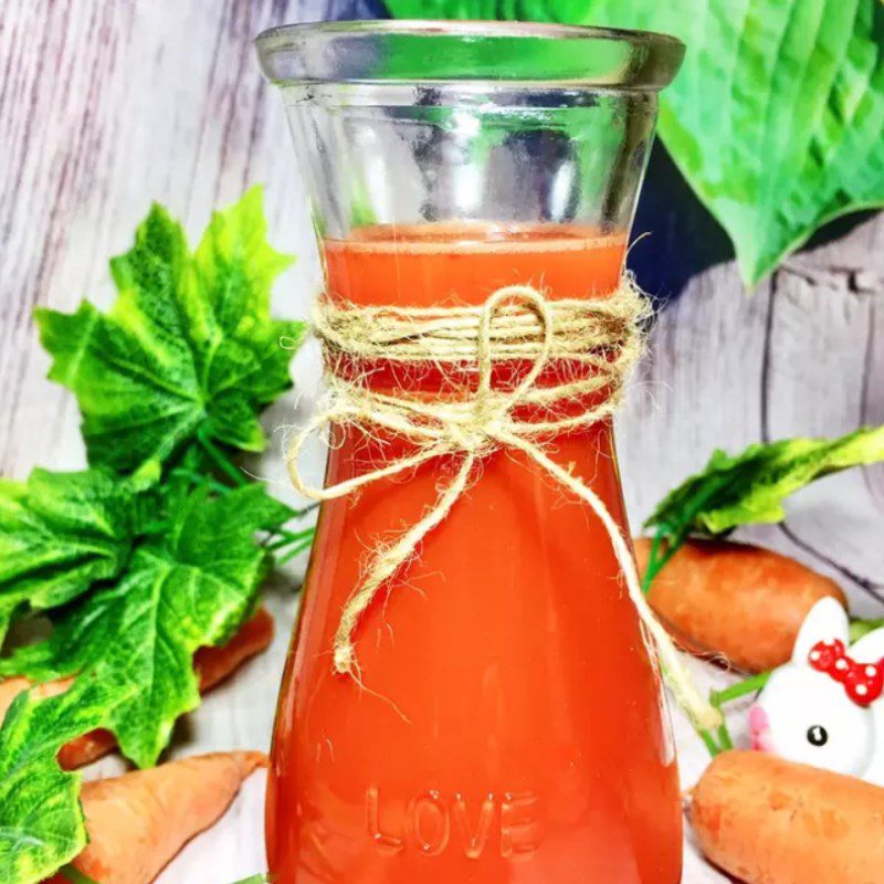 Step 3 Final Product Watermelon Carrot Juice