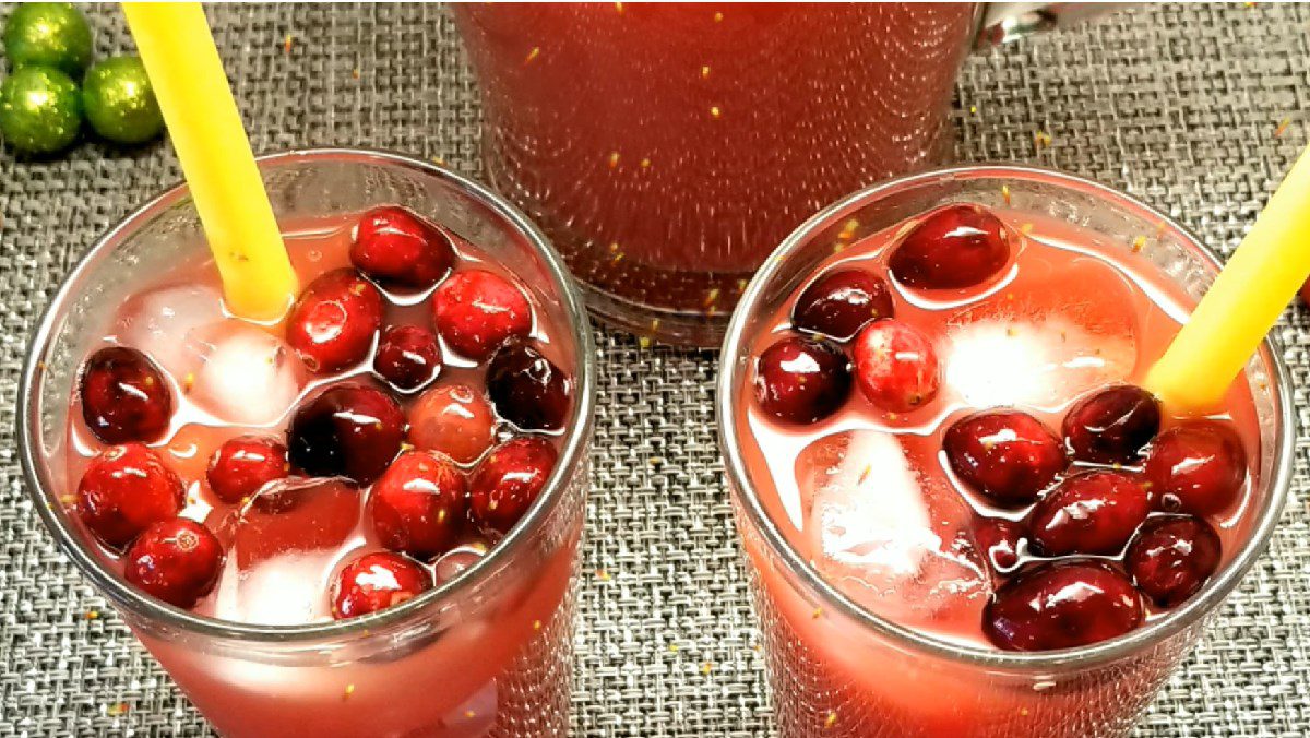 Cranberry and Watermelon Juice