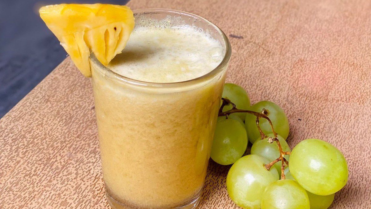 Green Pineapple Grape Juice