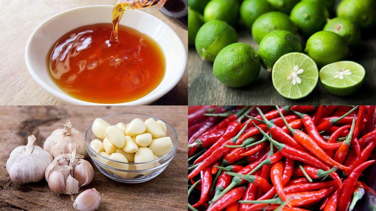 Ingredients for the dish 3 ways to make chili garlic lime salad dressing