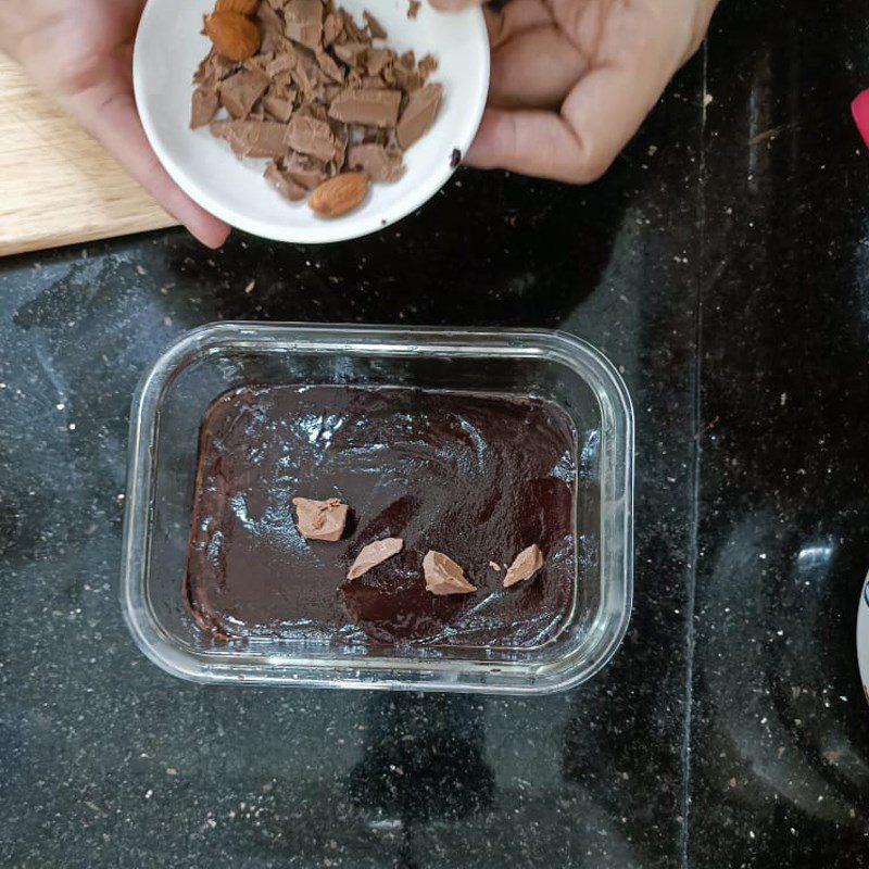 Step 3 Bake the cake Brownie Cake using an air fryer