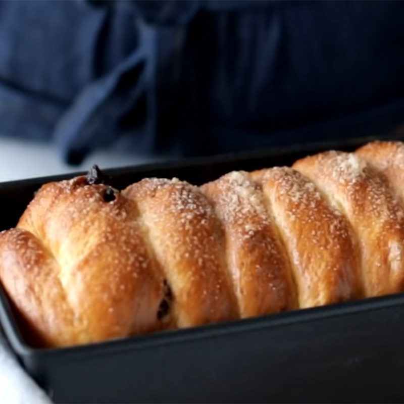 Step 5 Baking the bread Raisin sandwich bread