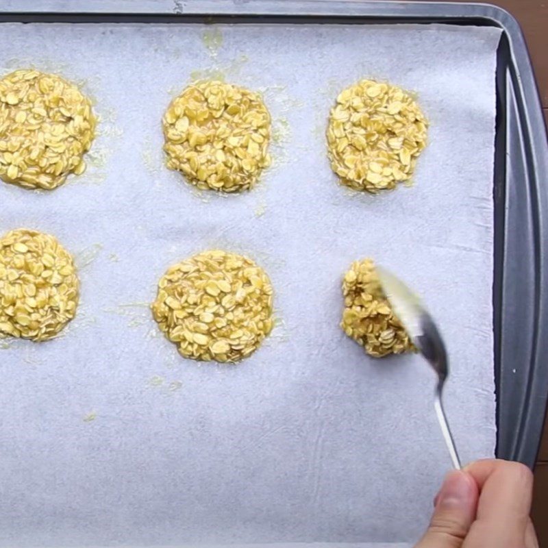 Step 2 Bake the cookies Peanut Butter Oatmeal Cookies