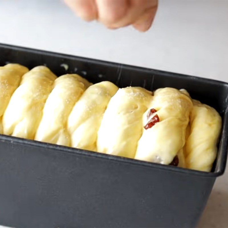 Step 5 Baking the bread Raisin sandwich bread