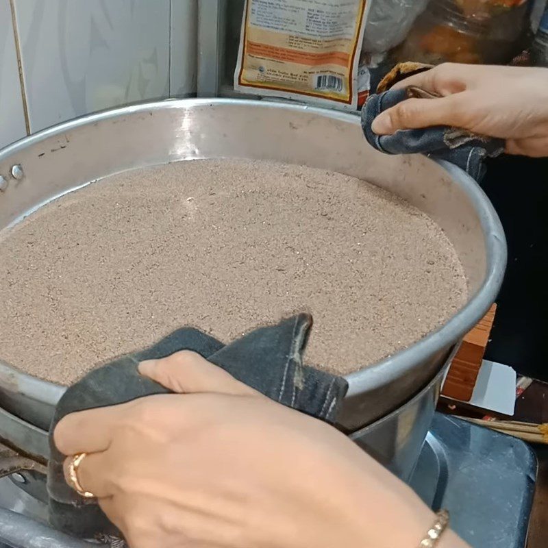 Step 6 Baking Coconut Grid Bread