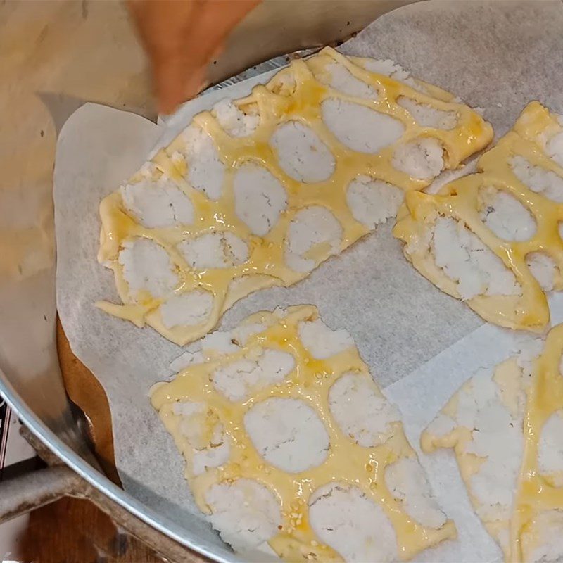 Step 6 Baking Coconut Grid Bread