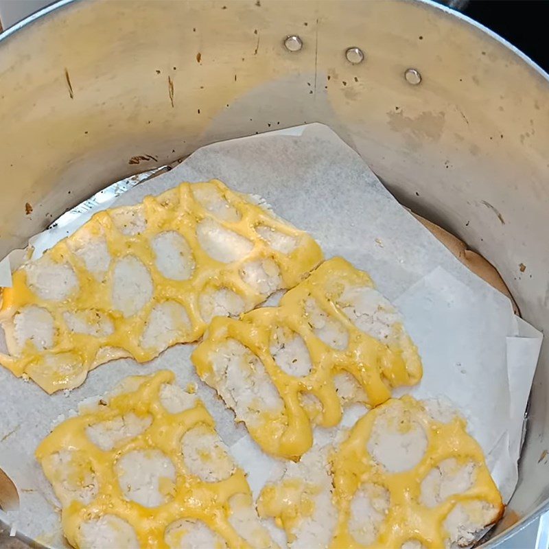 Step 6 Baking Coconut Grid Bread