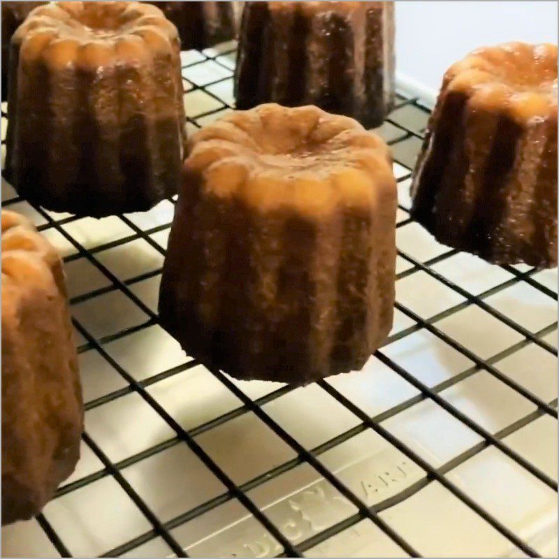 Step 4 Baking Cake Canele Cake