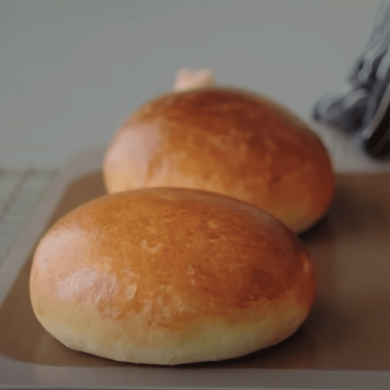 Step 6 Baking the Milk Cream Bread