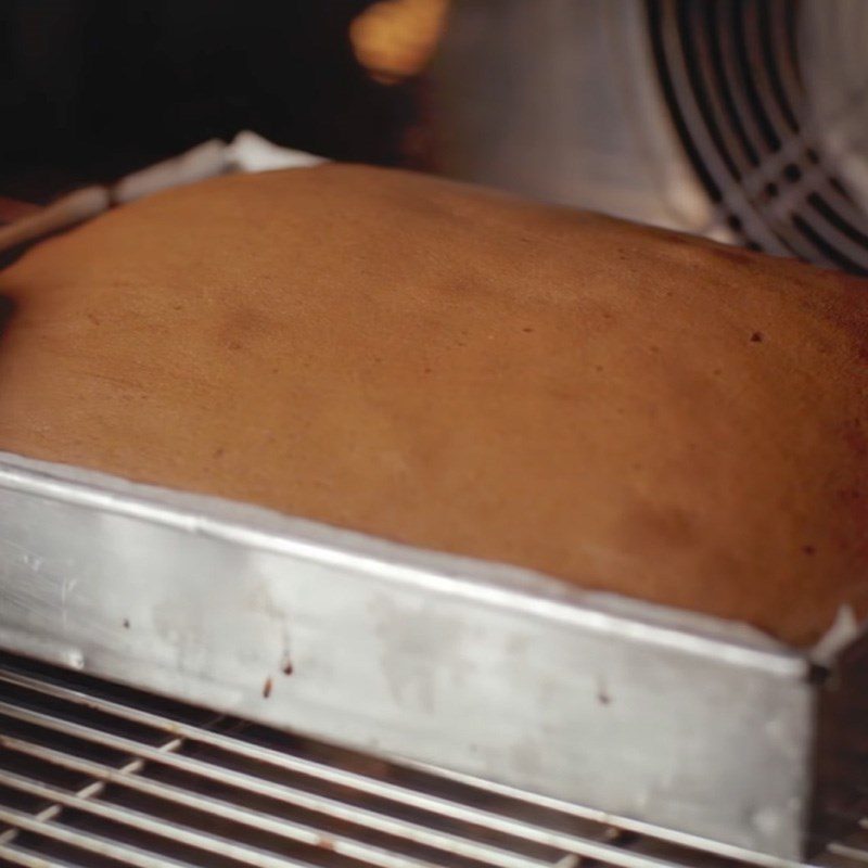 Step 3 Bake the Chocolate Lamington Cake