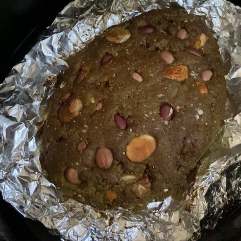 Step 4 Bake the first time Green tea biscotti using an air fryer