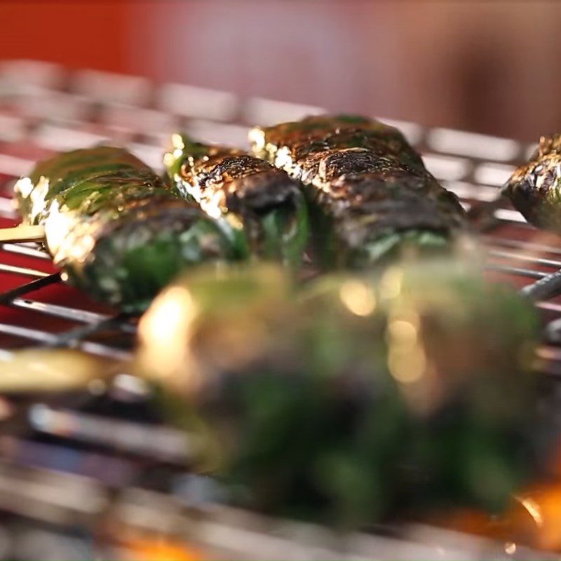 Step 3 Grilled Fish with Betel Leaves