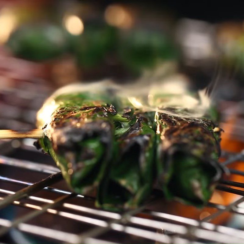 Step 3 Grilled Fish with Betel Leaves