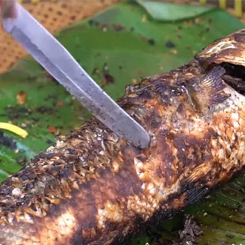 Step 3 Grilling Snakehead Fish