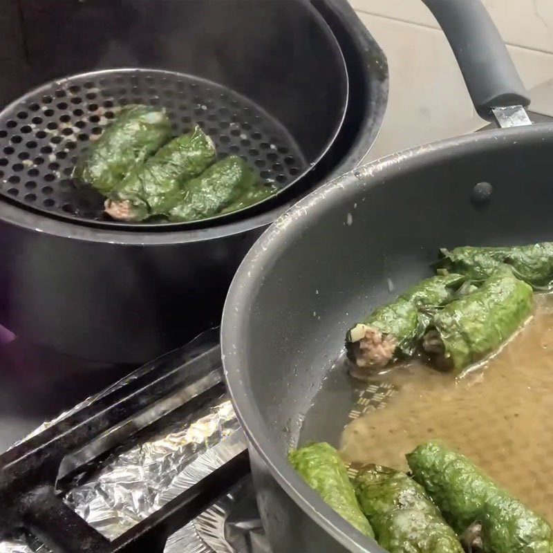 Step 5 Grill the minced pork