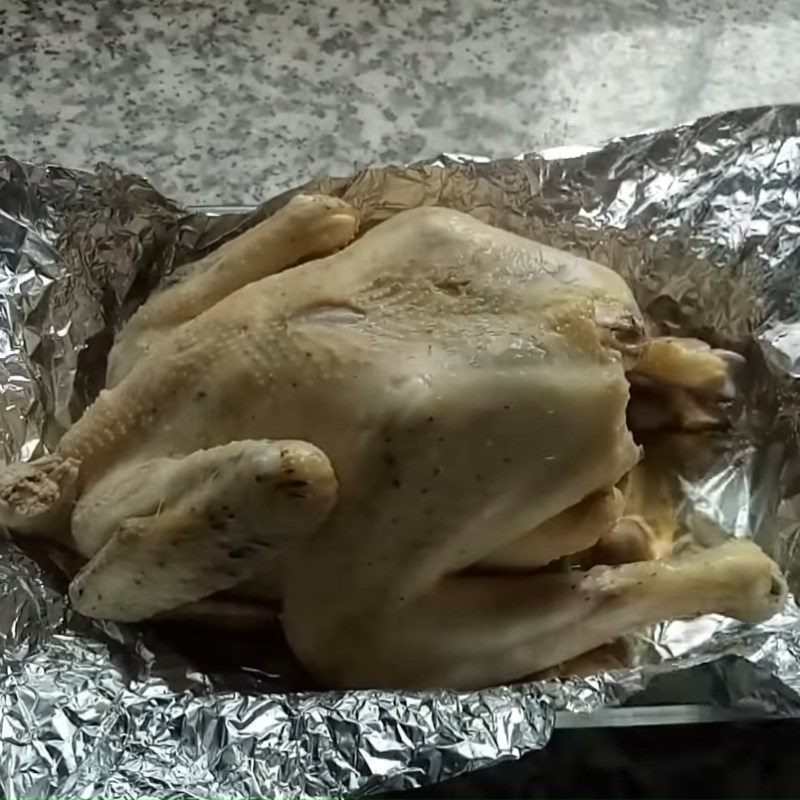 Step 2 Grill the chicken for Chicken Salad with Onion and Kumquat