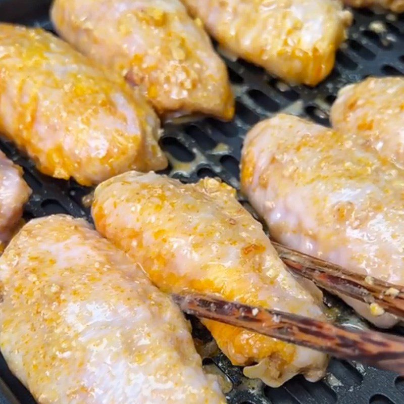 Step 3 Grilling chicken with an air fryer Grilled chicken with an air fryer