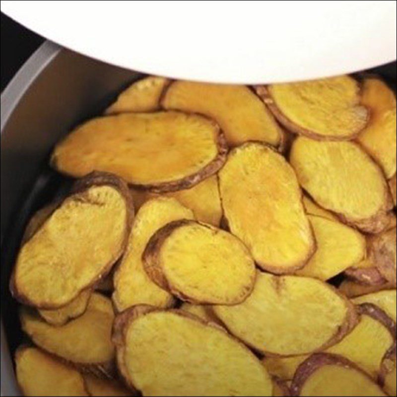 Step 4 Bake sweet potatoes Baked sweet potato with butter