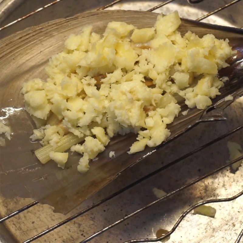 Step 3 Baking scallops Baked scallops with cheese